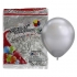 12 inch silver chrome balloon