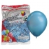 Blue chrome balloon 12 inches
