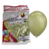 12 inch bright green chrome balloon