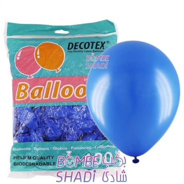 Decotex dark blue matte balloon