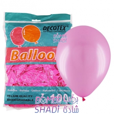 Decotex pink matte balloon