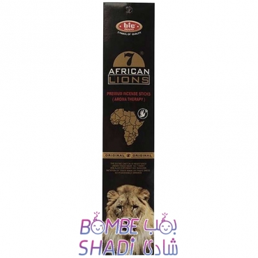 African Lions back brand scented incense