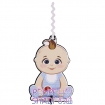 Baby boy doll topper candle