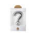 Large silver plated question mark candle