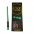 Simple pen candle 30cm green