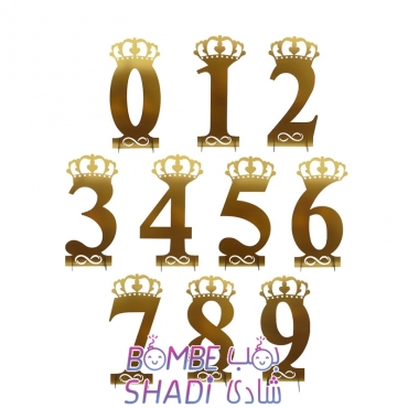 Golden numbers stand