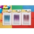 Short two-color pencil candle code 835