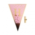 Pink triangular happy thread