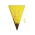 Happy yellow triangular thread