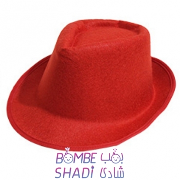 Shapo red felt hat