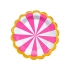 Plate of 10 pink lollipops