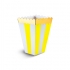 10 yellow lollipop popcorns