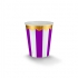10 purple lollipop cups