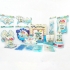 Blue carousel birthday theme pack for 20 people