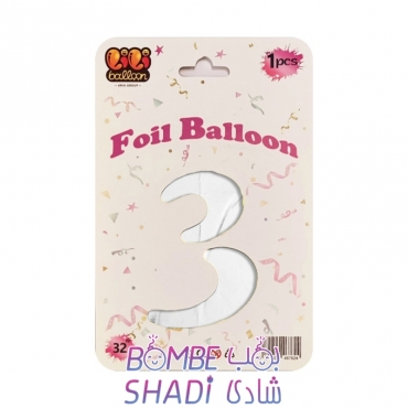 silver foil balloons 32 inches Li Li Ballon