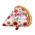 Pizza card foil balloon