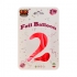 بالون فويل رقم 2 ، أحمر ، 32 بوصة ، Li Li Balon