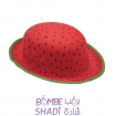 Yalda watermelon felt hat