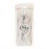 Small silver plating question mark candle