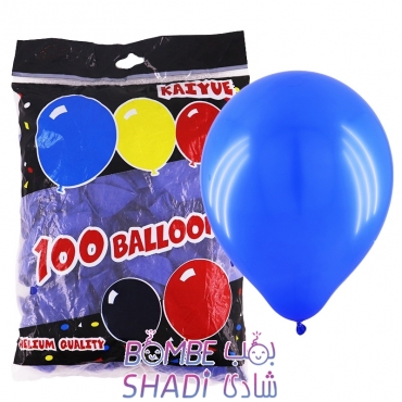 Kayo matte dark blue balloon