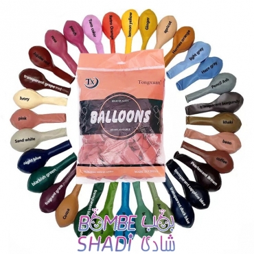 Special color Tx balloon 6 inches