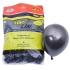 100 simple 6 inch black balloons