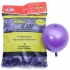 6 inch simple 100 purple balloons