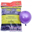 6 inch simple 100 purple balloons