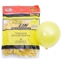 100 yellow simple 6 inch balloons