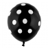 Black spotted balloon with white spots