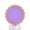 Pastel plate of 10 lilac