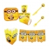 Minions birthday theme pack for 10 people