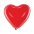 بادکنک لاتکس قلبی قرمز