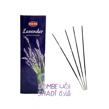 عود دست ساز جعبه ای لوندر (اسطخدوس) Lavender