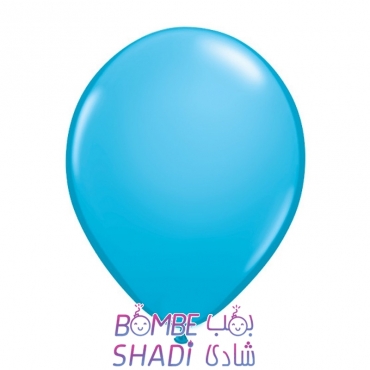 Light blue matte balloon eight