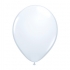 White matte balloon eight