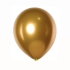Golden metallic balloon eight