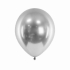 Eight silver metallic balloon