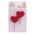 Birthday candle and valentine's heart pair code 510