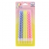 Thick long rhombus pencil birthday candle code 820